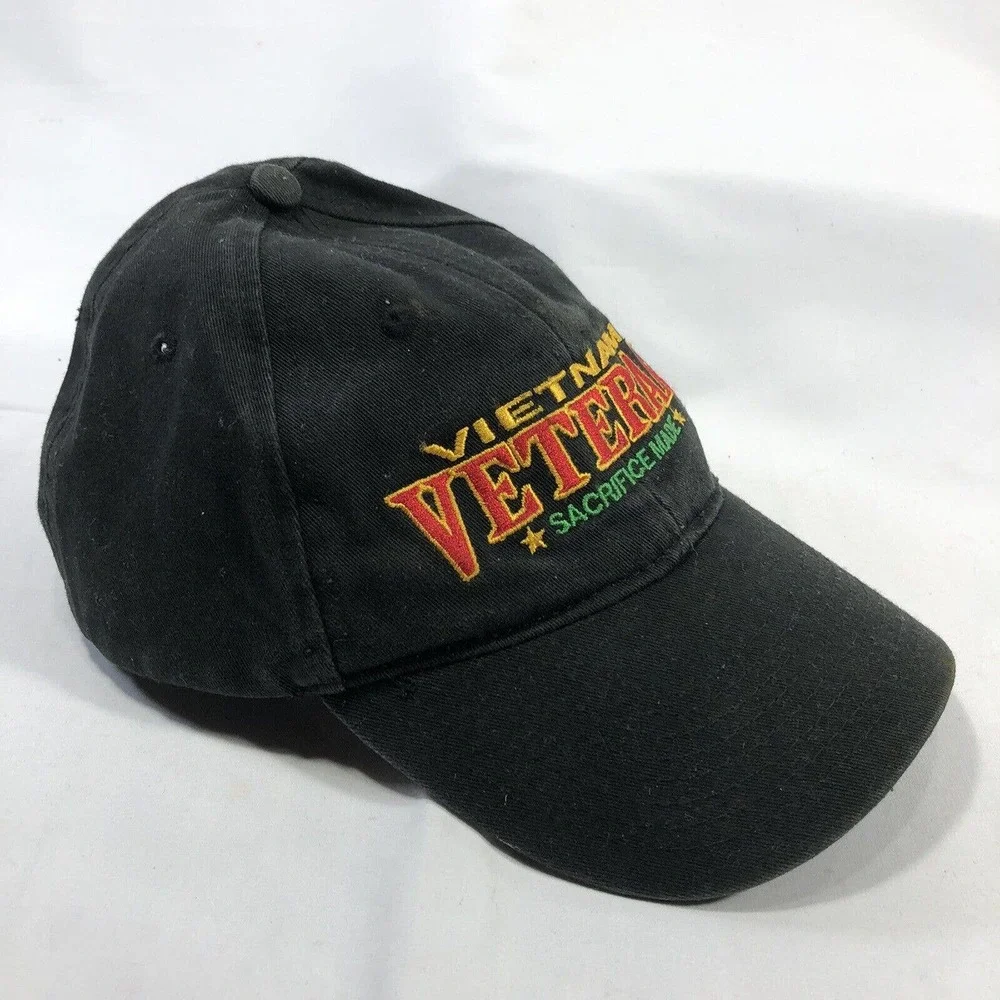Vietnam Veteran Sacrifice Made Hat Cap by Bayside USA Made One Size Fits Most OS